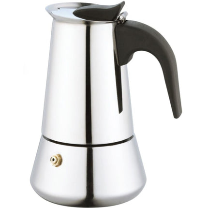 Espressokocher 9 Tassen – Kaffeemaschine Espresso 9 Tassen Edelstahl