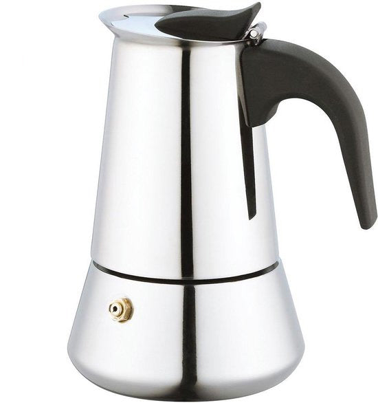 Hakal Line percolator van RVS – espressomaker, ook voor inductie