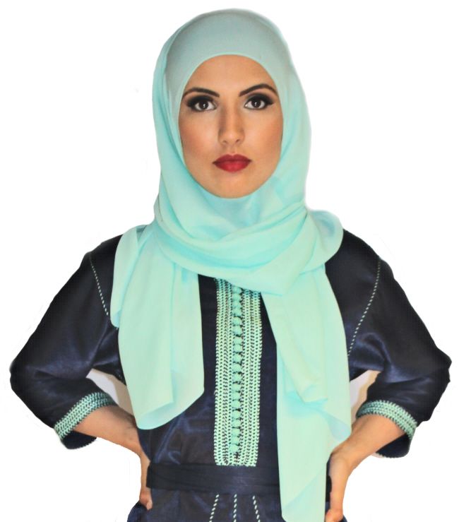 Crepe scarf