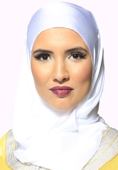 Satin scarf