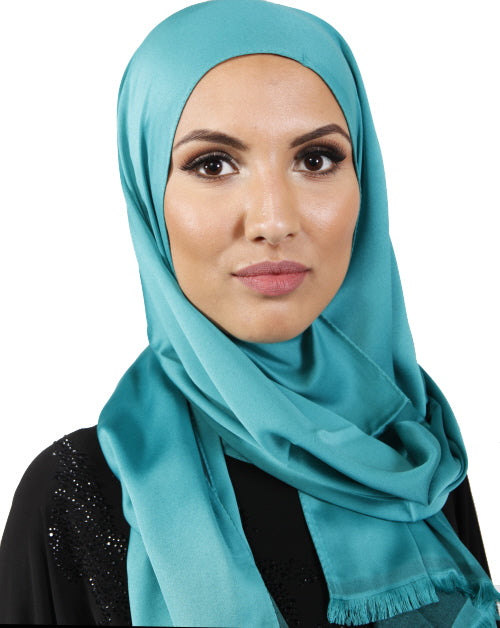 Pashmina sjaal – zachte hoofddoek met glans, 180 x 70 cm, in 30 kleuren – foto 10
