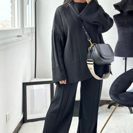 Nina Twinset – Oversized Gemütliches Set – Einheitsgröße