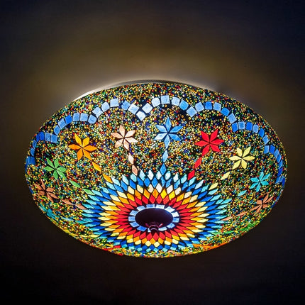 Oosterse mozaïek plafonniere - diameter 38 cm