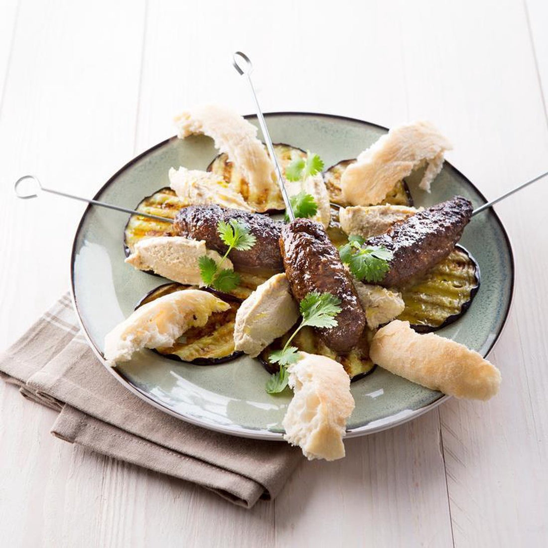 FEZ GREEN DESSERT PLATE D22.5CM
