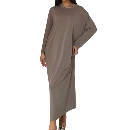 Basic Dress Amara - Maxi jurk