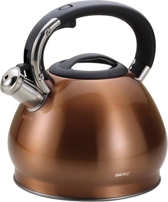 Bouilloire sifflante - Inox - 3,4 litres