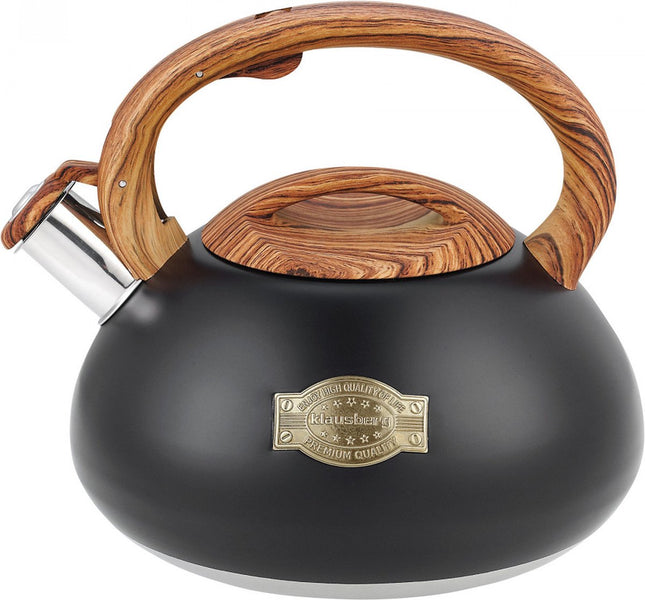 Klausberg 7565 - Flötenkessel - Matt - Induktion - 3 Liter