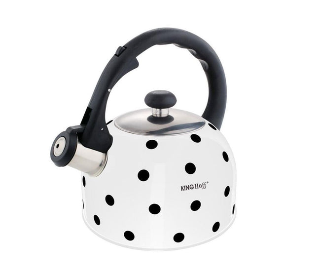 Wasserkessel weiße Tupfen – 2,6 Liter