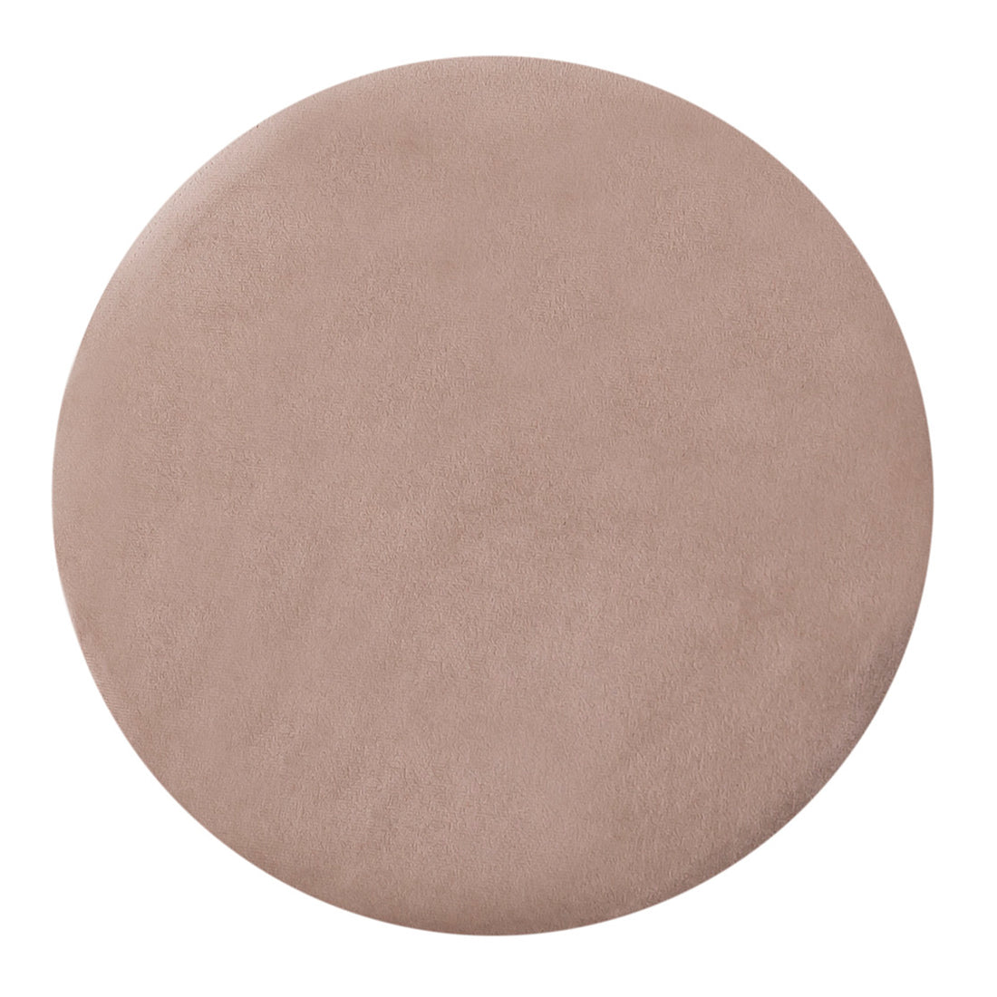 Tabouret en velours - Moderne - Rond - Pouf Velours & Métal Ø 31 H 43 cm