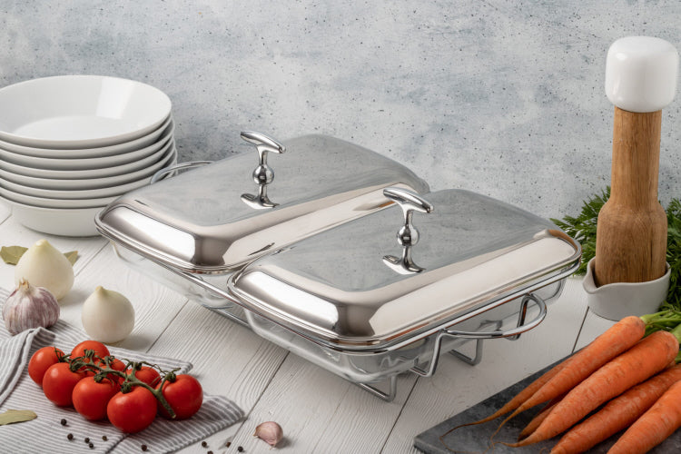 Chafing dish - Food warmer 2x 1.8L