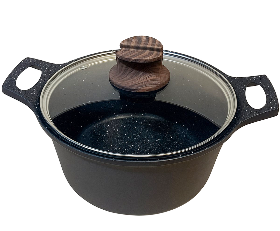 Hakal kookpan van gietaluminium met glazen deksel – Ø 20 tot 40 cm, inductie – foto 17