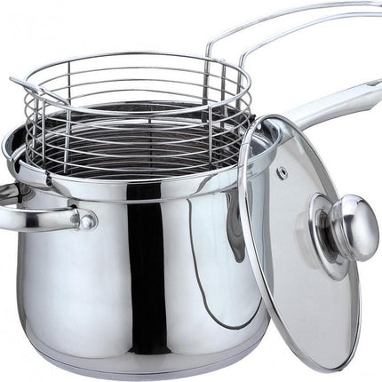 Kinghoff Fritteuse - 3,6L - Edelstahl - alle Herdarten