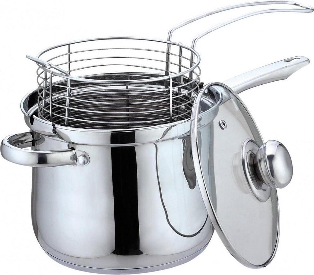 Kinghoff deep fryer - 3.6L - stainless steel - all heat sources
