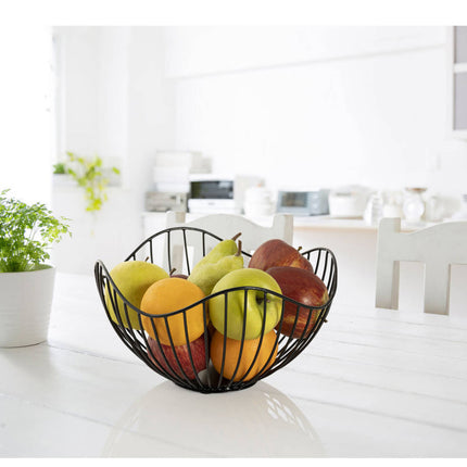 Zwarte Metalen  Fruitkom - Fruitschaal
