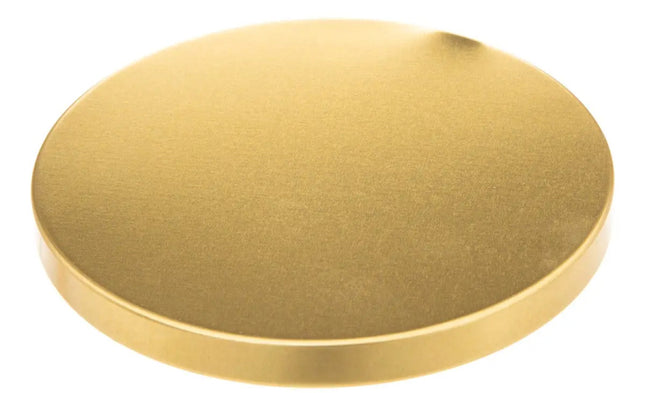 Getränkespender aus Glas 5 Liter mit goldenem Metallhahn