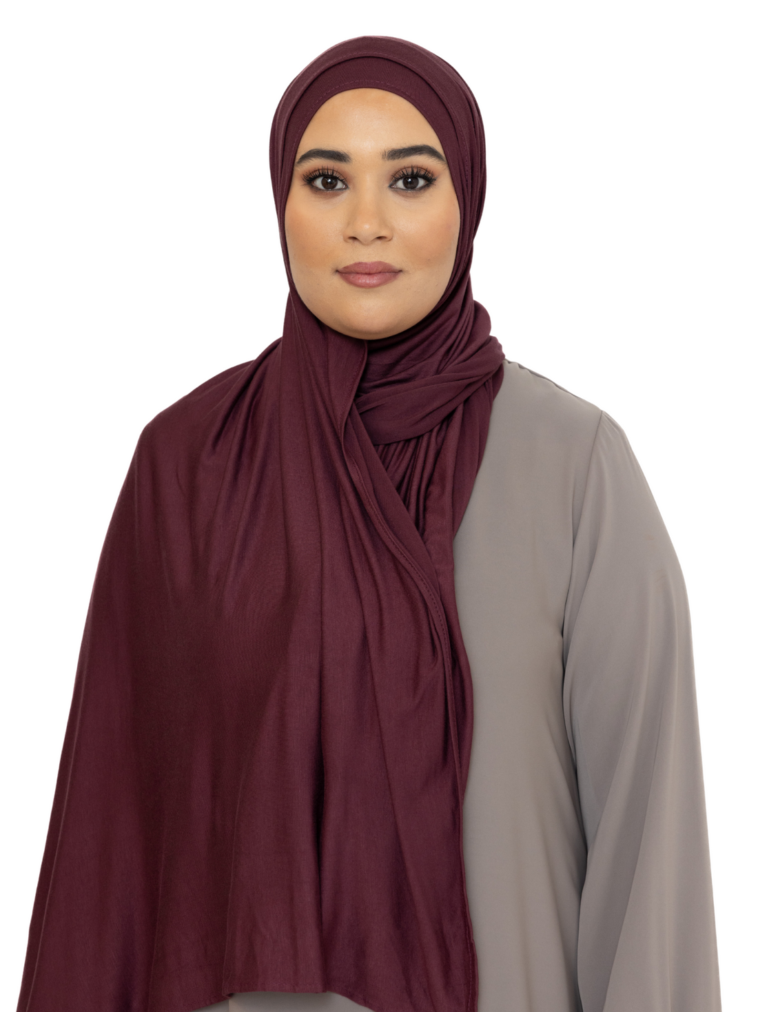 Katoenen stretch sjaal – hoofddoek van katoen, niet doorschijnend, 170 x 60 cm – foto 8