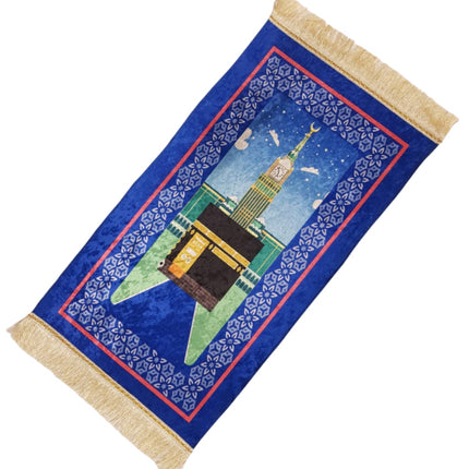 Gebedskleed kaaba 90 x 50 cm