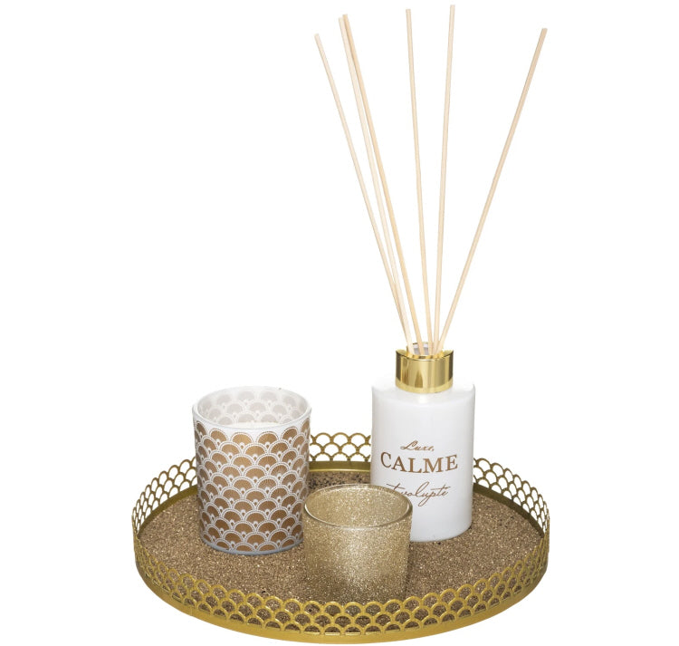 Coffret parfum Arabesque blanc