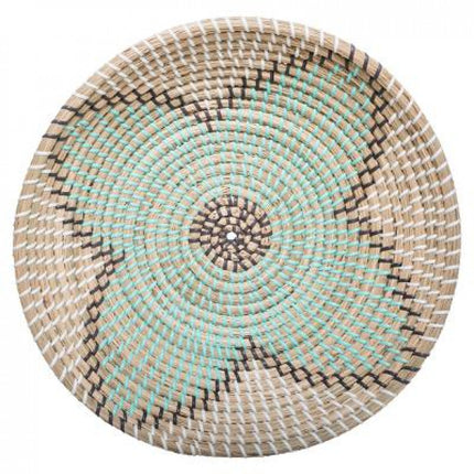 Geweven mand 38,5 x Hoogte 8 cm zeegras