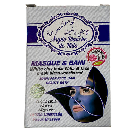Weiße Tonerde mit Nila - Gesichtsmaske