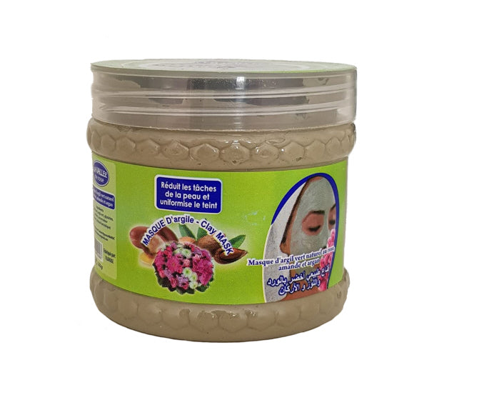Ghassoul à l'Argan, amande et rose