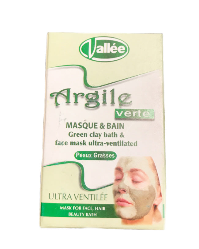 Masque à l'argile verte Ghassoul