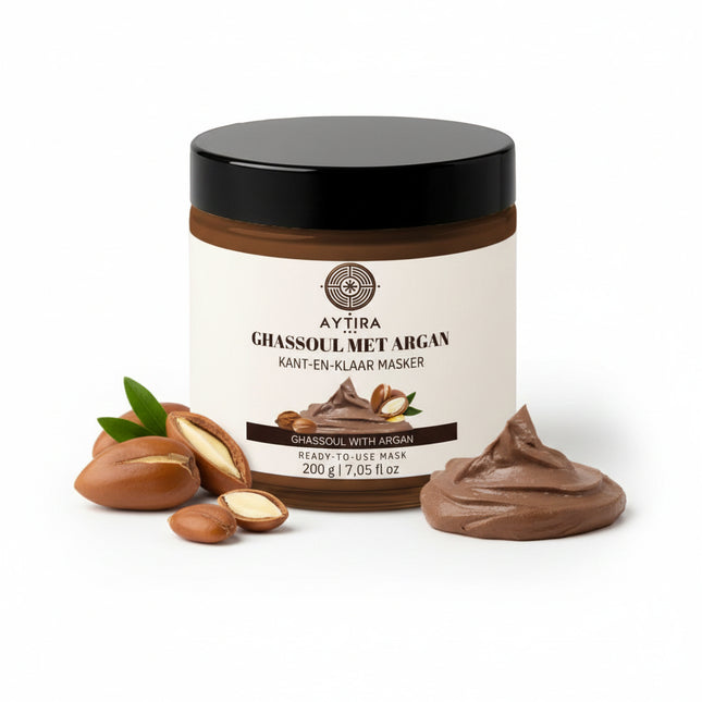AYTiRA Ghassoul Fertigmaske mit Argan – 200 g