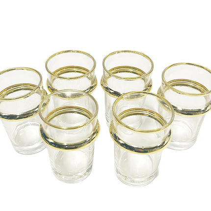 Marokkanisches Design Beldi Gläser 6 Stück