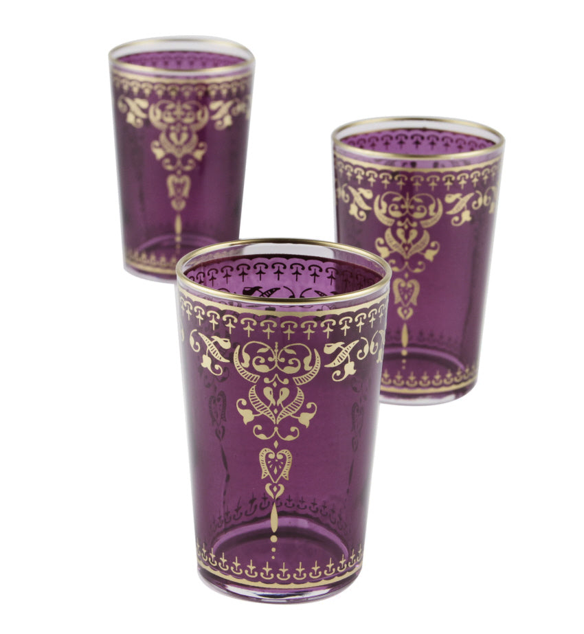 Traditional Moroccan Tea Glasses