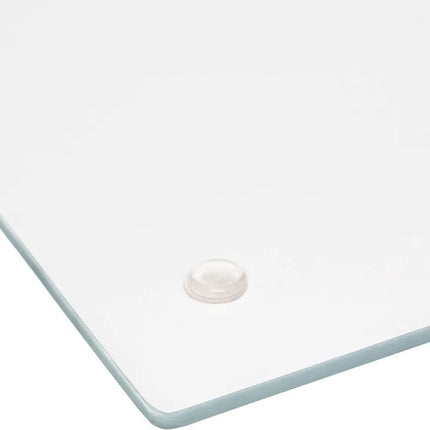Glas Snijplank - Marmeren Motief - 4 in 1: Aperitief Bord - Snijden - Serveren - 40 x 30 cm