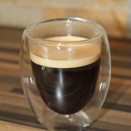 Doppelwandige Espressotassen – 80 ML – 4er Set