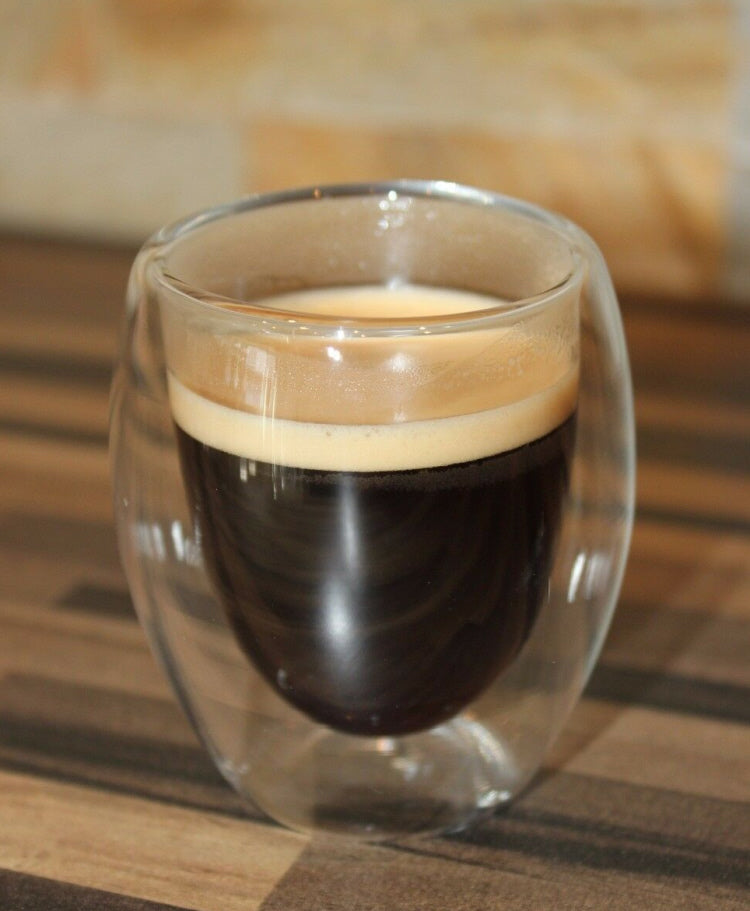 Double-Walled Espresso Cups – 80 ML – Set of 4