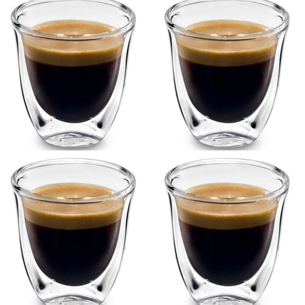 Premium doppelwandige Espressogläser - 70 ml