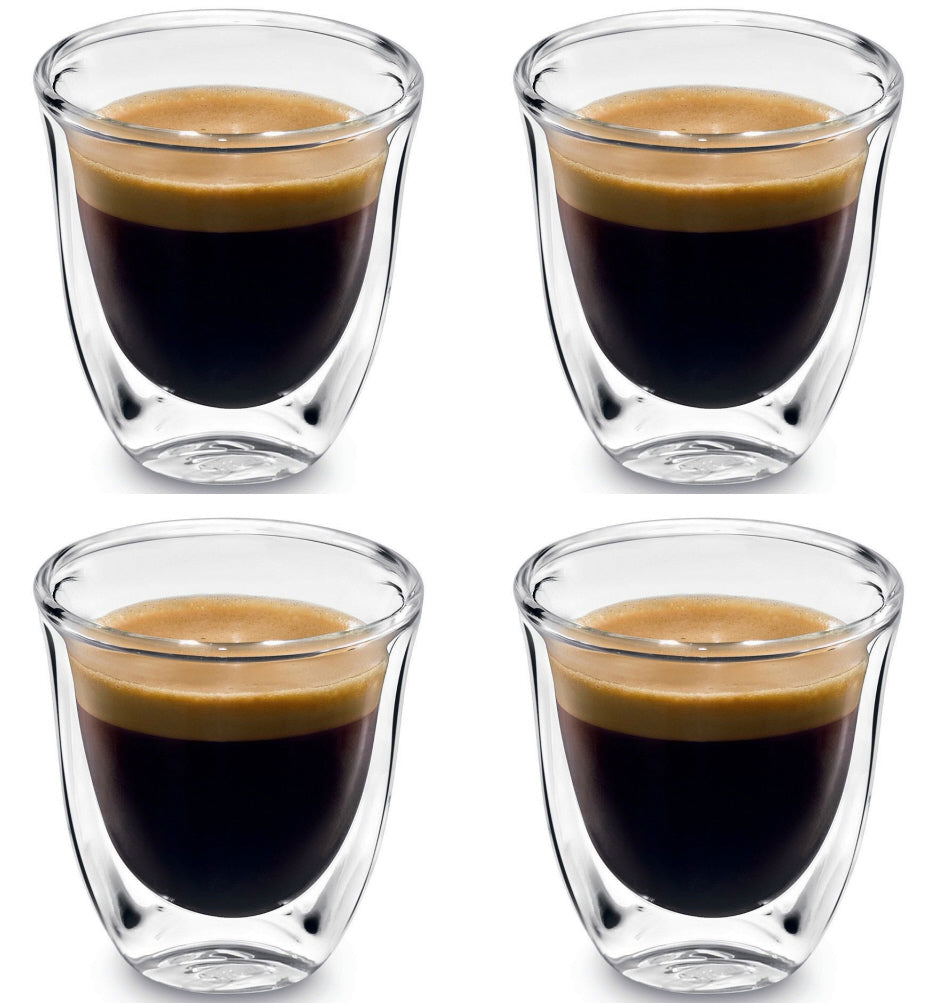 Premium Double-Walled Espresso Glasses - 70 ML
