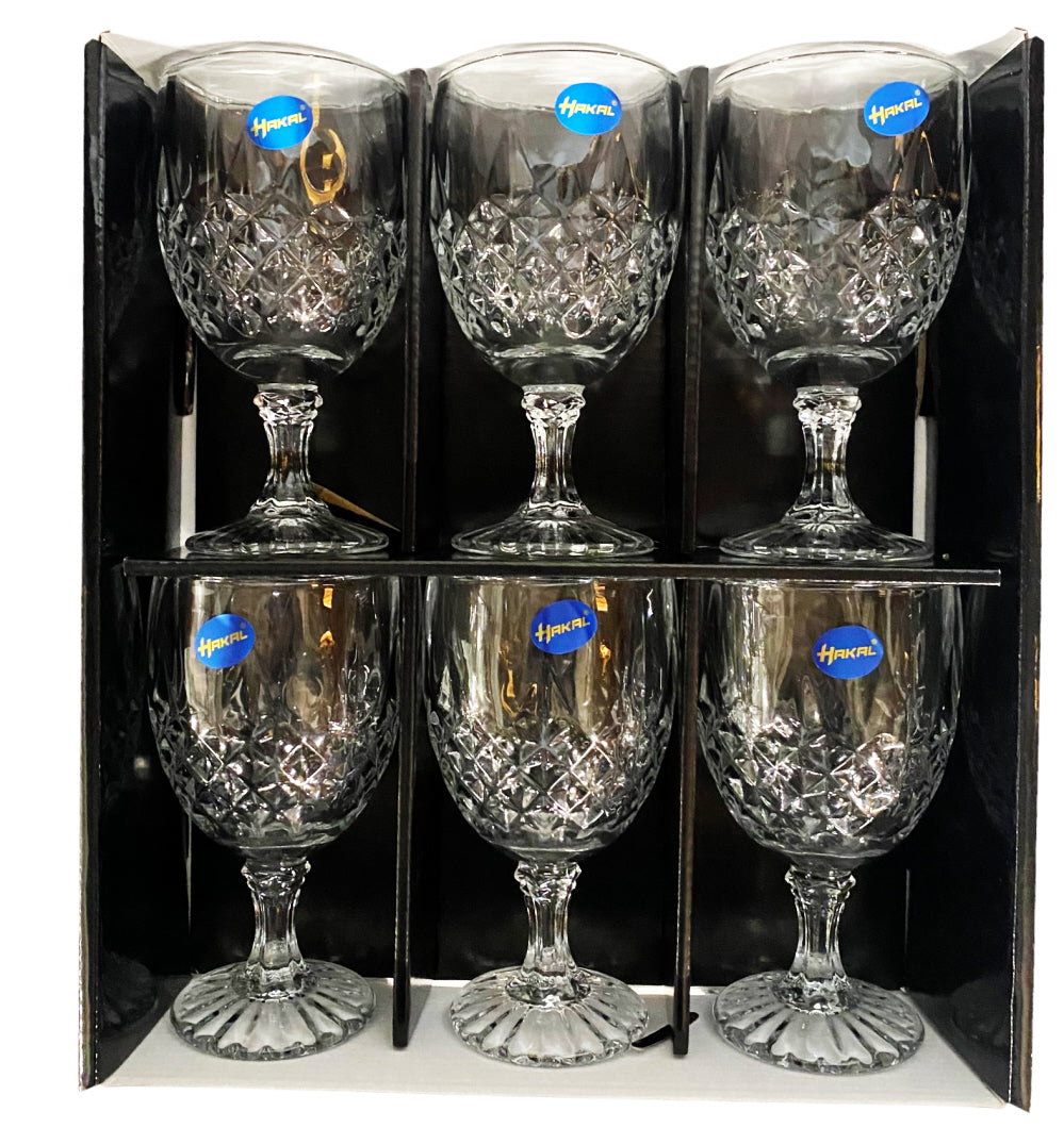 Lot de 6 verres à cocktail robustes