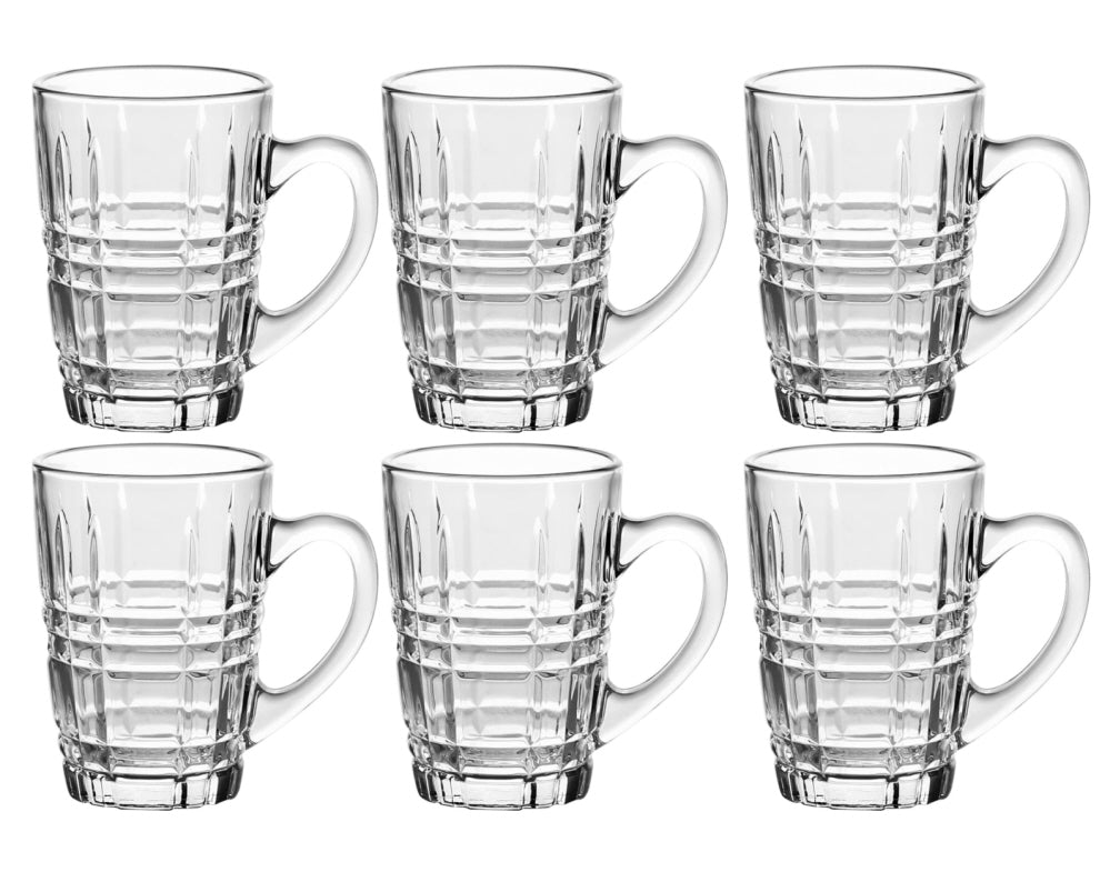 Set de 6 verres - Tasses avec anse