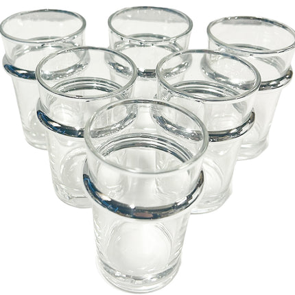 Marokkanisches Design Beldi Gläser 6 Stück