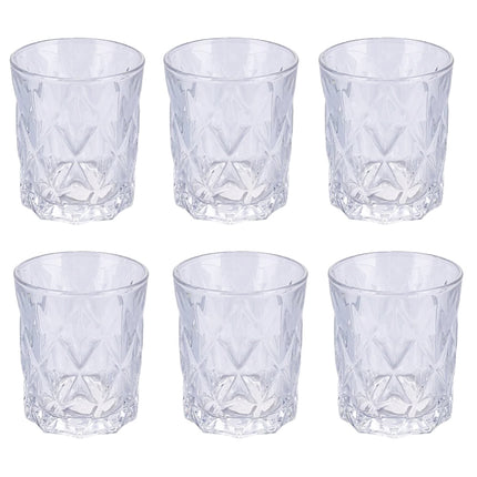 Set mit 6 Tumblergläsern Glace Elegance