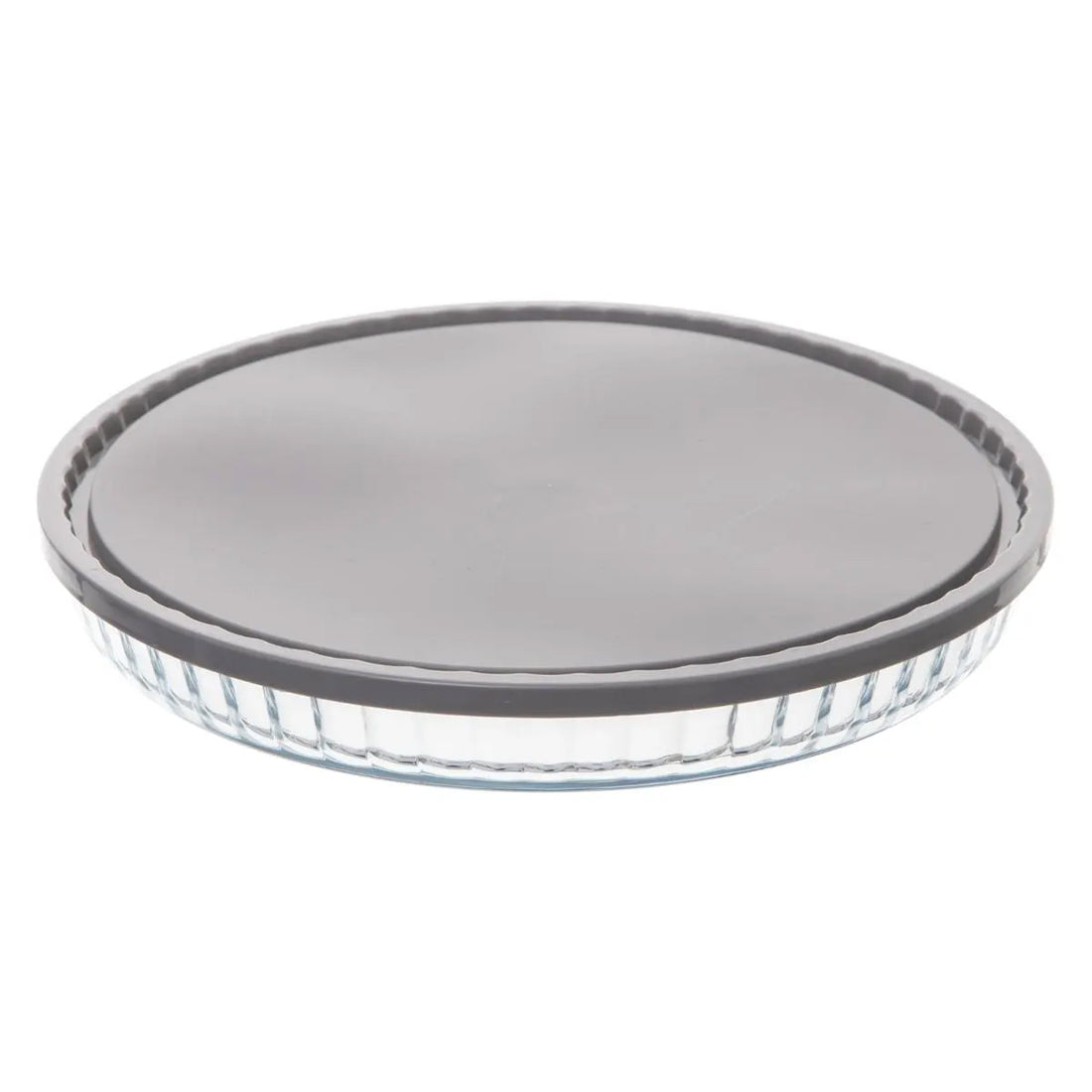 Moule à gâteau / plat de cuisson en verre - rond 27,5 x 3,5 cm