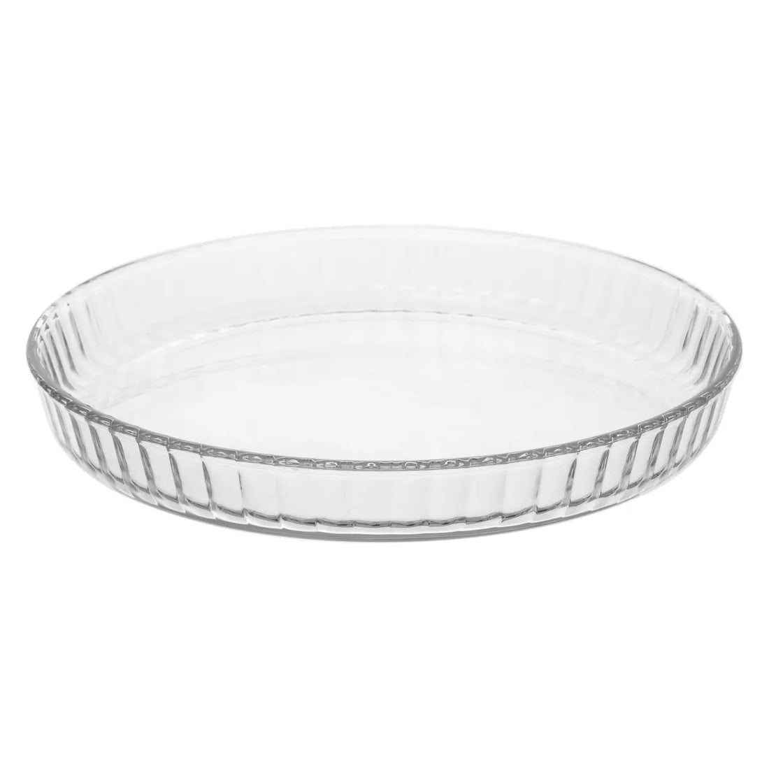 Moule à gâteau / plat de cuisson en verre - rond 27,5 x 3,5 cm