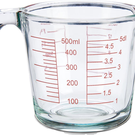 Messbecher - Messkanne Transparent Kristall