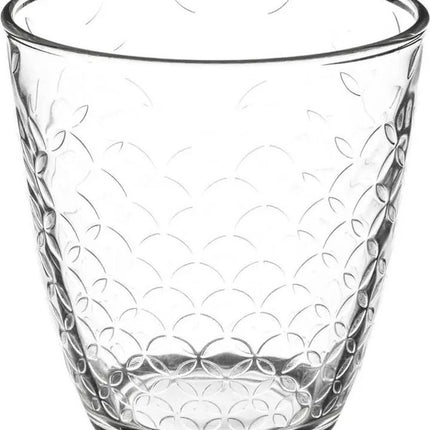 Set mit 6 Wasser-/Saftgläsern Rom 250 ml aus Glas