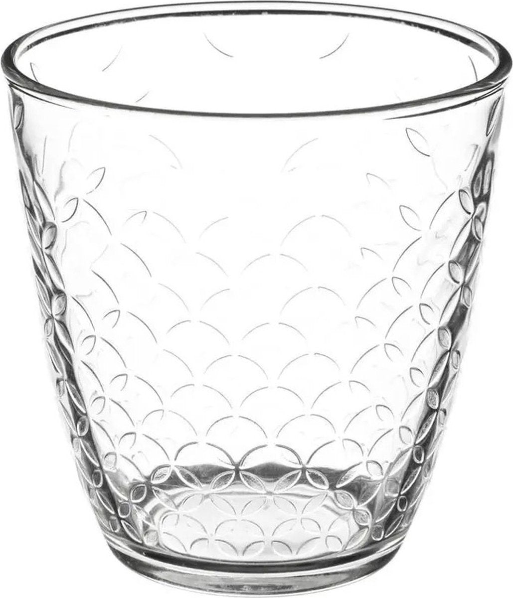 Set of 6x water / juice glasses Rome 250 ml made of glass