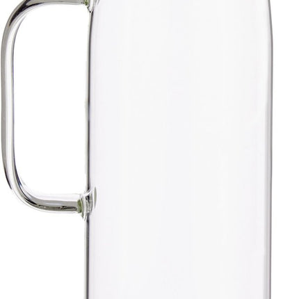 Glaskaraffe/Saftkanne mit luxuriösem Deckel, 1,2 Liter