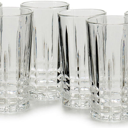 Glaskanne/Karaffe 1 Liter mit 6 Trinkgläsern zu je 250 ml