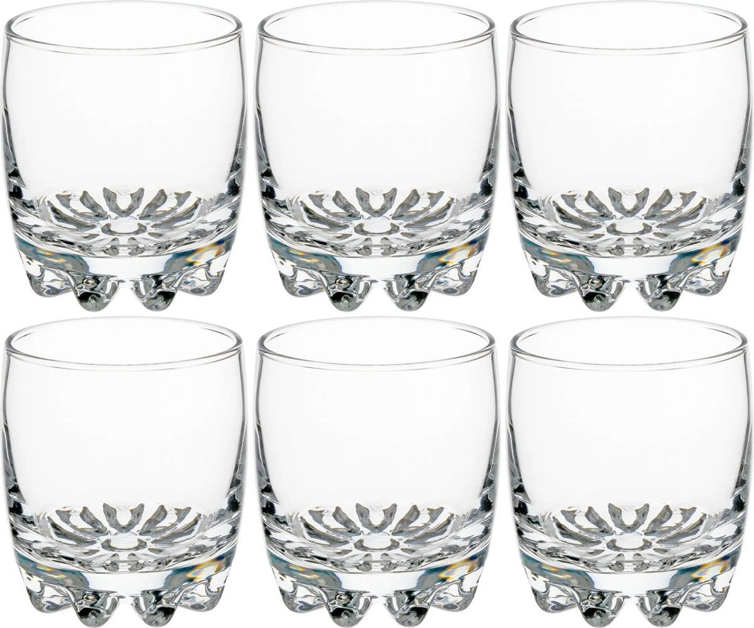 Set de 6 verres à eau / jus Tin 310 ml en verre