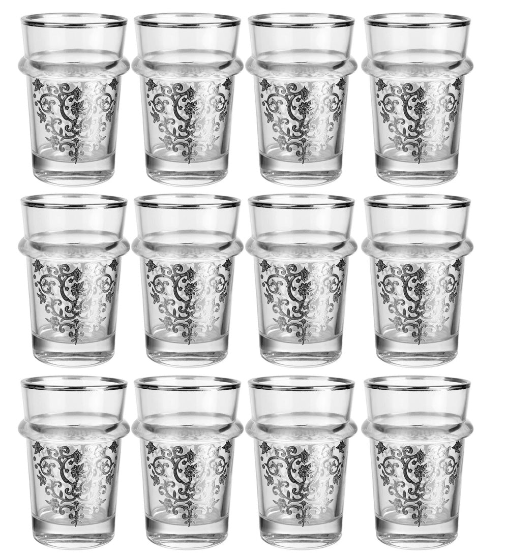 Verres Beldi marocains – Lot de 12
