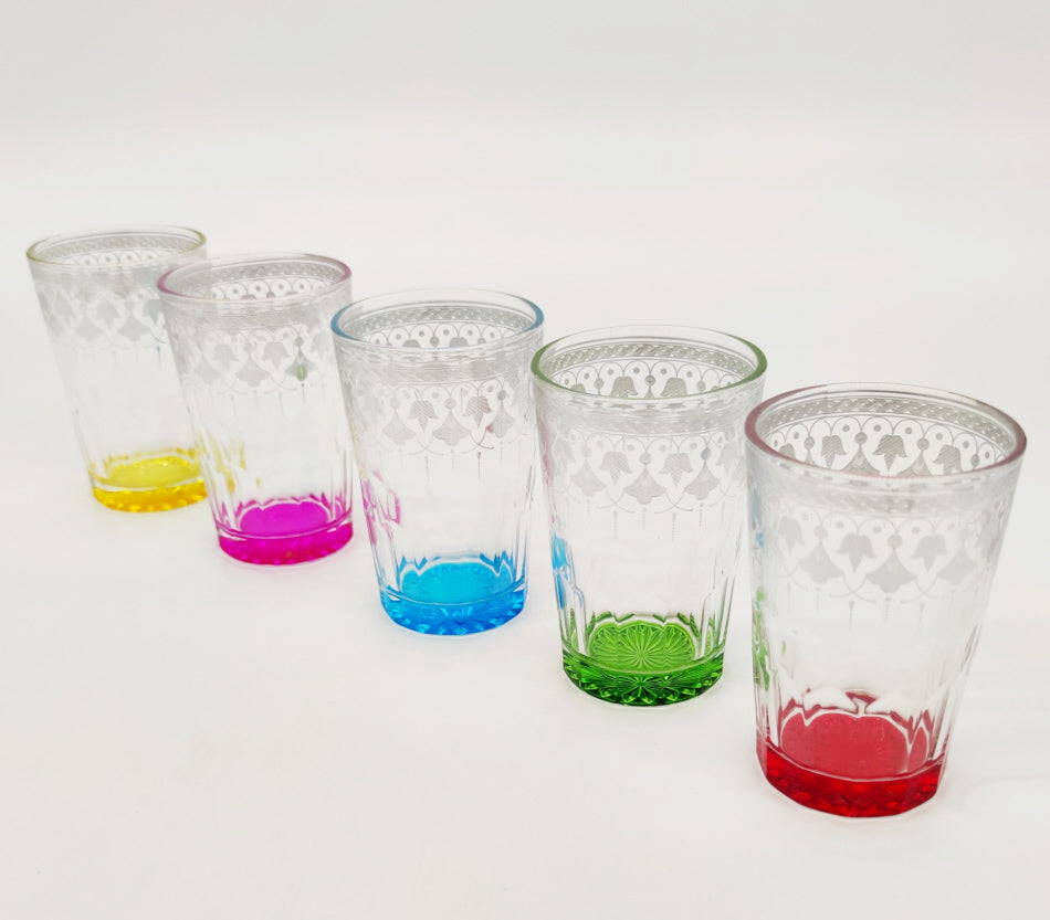 Orientaux glass set of 12 pcs.