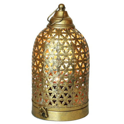 Antike durchbrochene Laterne 23 cm