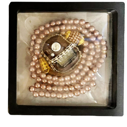 Geschenkset Tasbih – Perlen Gebetskette + Digitaler Zähler